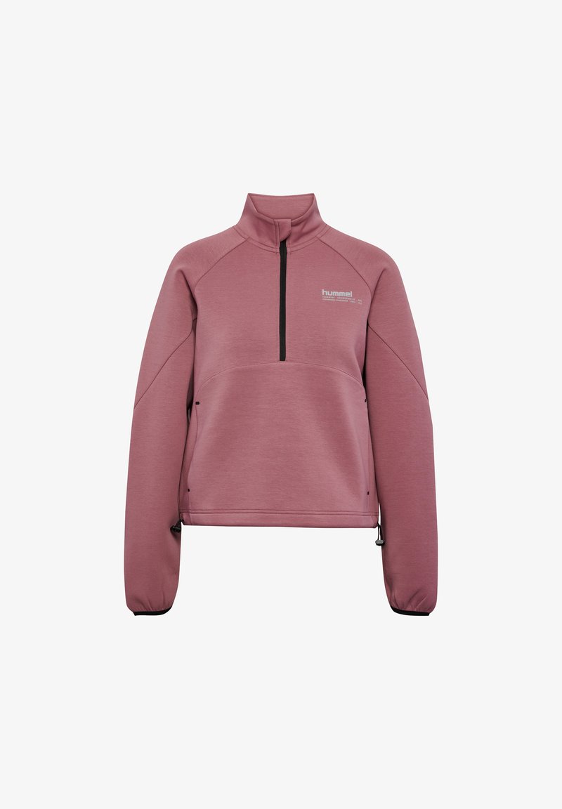 Hummel TECH BOXY HALF  - Sweatshirt - wistful mauve