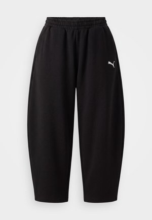Puma, RELAXED BARREL LEG PANTS - Trainingsbroek - black