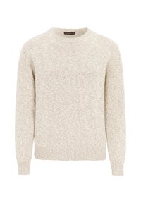 Oscar Jacobson MIRCO ROUNDNECK - Jumper - beach beige