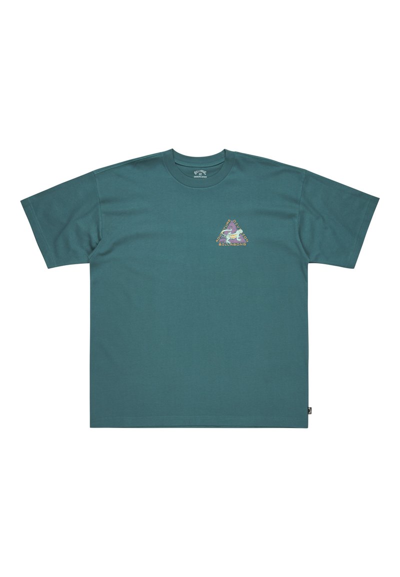 Billabong T-shirt print donkergroen Billabong T-shirt print donkergroen
