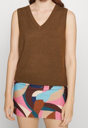 Pullover - dark brown