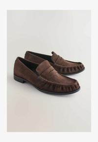 Unselected, chocolate brown