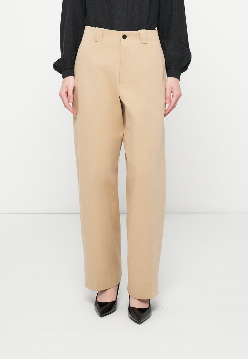 closed Broek beige