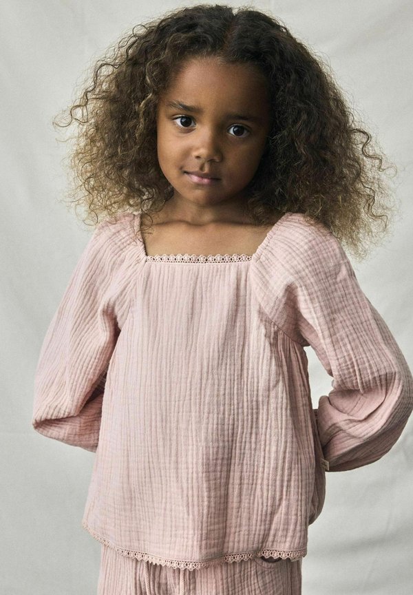 Langarmshirt - misty rose