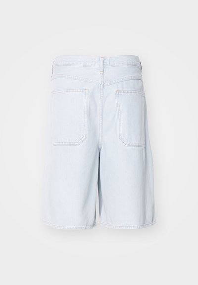 Agolde NOLAN - Džinsa auduma šorti - light-blue denim