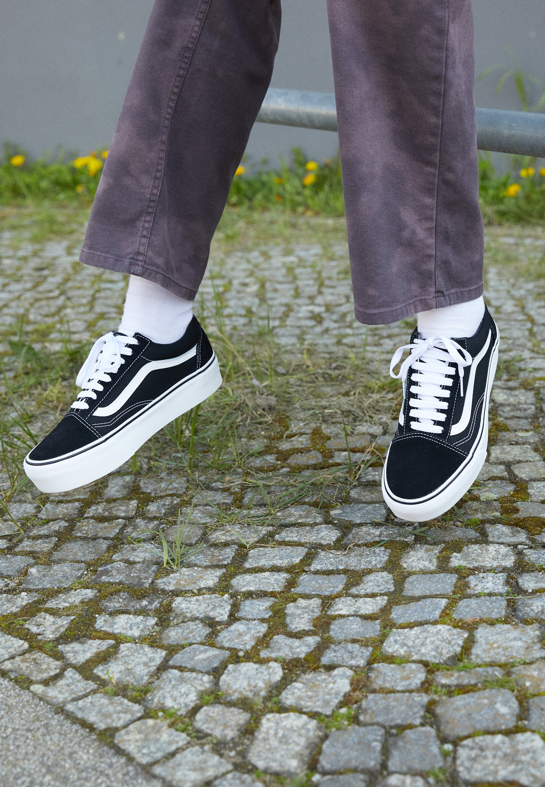 old school vans platform