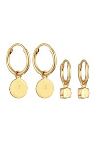 Elli HOOPS 2 PACK SET - Örhänge - gold coloured