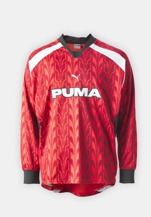 Puma FOOTBALL LONGSLEEVE - Majica z dolgimi rokavi - intense red