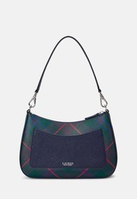 Lauren Ralph Lauren LEATHER MEDIUM DANNI BAG - Rokassoma - refined navy