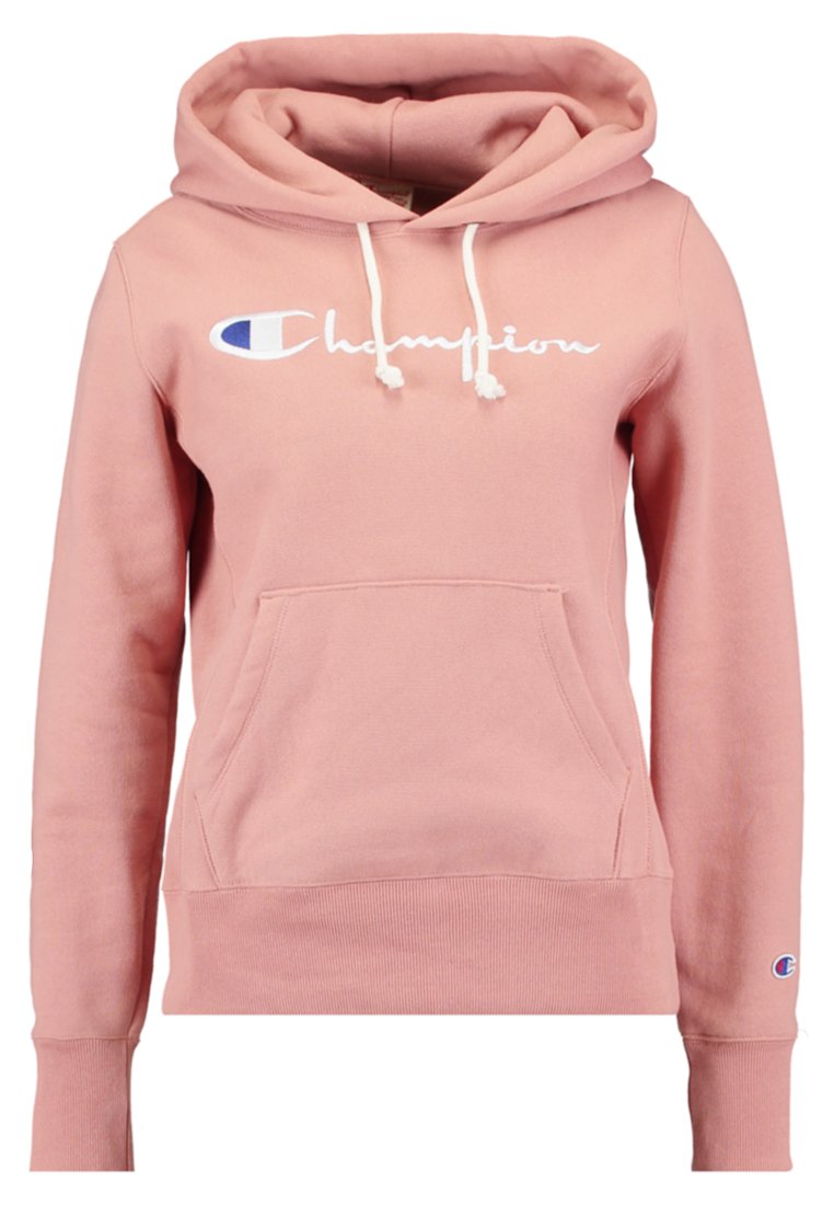 salmon champion hoodie