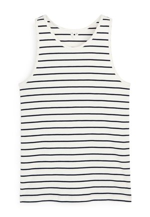 ARKET, ARKET RIBBED TANK TOP - Débardeur - offwhite