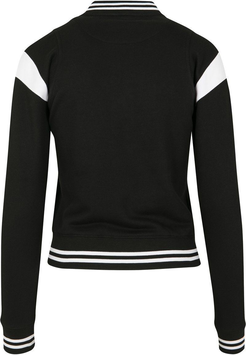 Kinder Jacken | Urban Classics Bomberjacke black/white/schwarz - DT75536 Kinder Jacken | Urban Classics Bomberjacke black/white/schwarz - DT75536