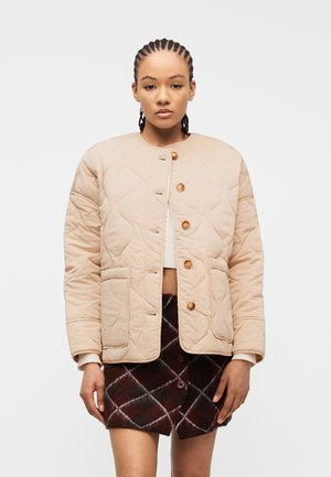 OBJALLIE QUILTED NOOS - Ελαφρύ μπουφάν - humus