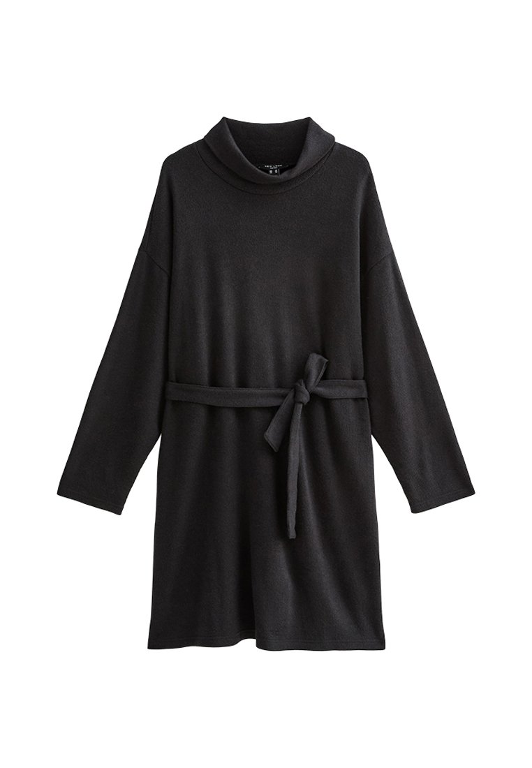 New Look Curves Gebreide jurk zwart New Look Curves Gebreide jurk zwart