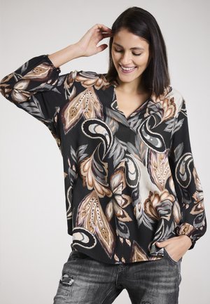 MIDNIGHT - Bluse - black caramel