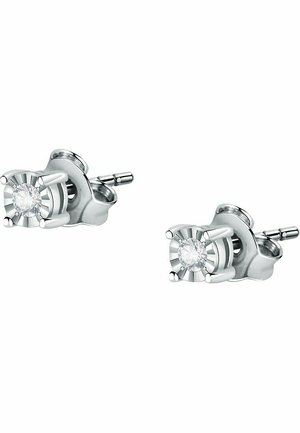 CHRIST Ohrringe - weißgoldfarben