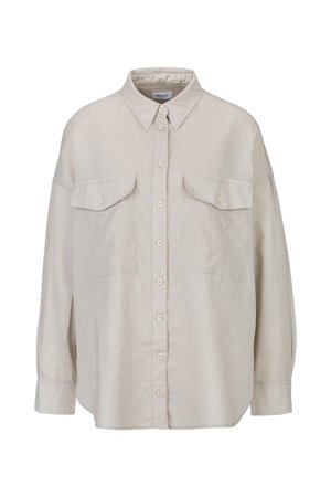 Button-down blouse - sand