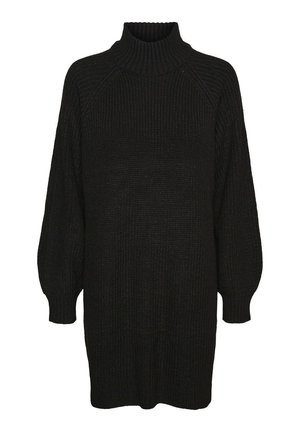 Noisy May NMTIMMY DRESS CURVE - Kampsunkleit - black