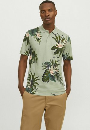 Jack & Jones PREMIUM ALL OVER PRINT - Polo - pad