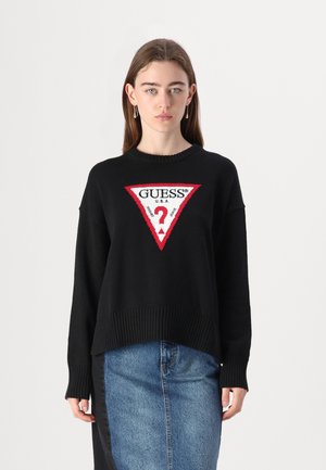 BIG TRIANGL - Maglione - jet black