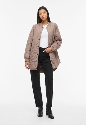 VILA VITATE JACKET - Žieminis paltas - taupe gray