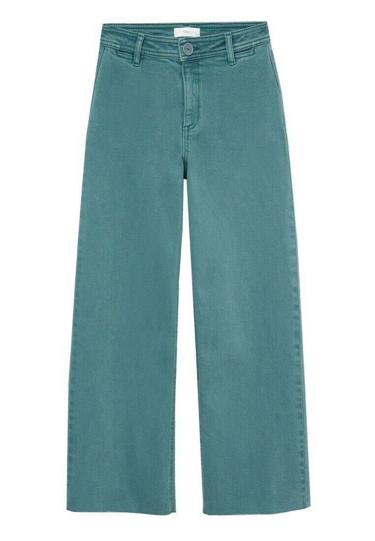 Mango Kids OLIVIA - Straight leg jeans - smaragdgroen/Turquoise - Zalando.nl