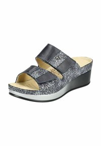 Vital Schuhe Ciabattine con tacco - blau tintenblau