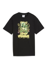 GRAPHIC SUPER - Potiskana majica - black