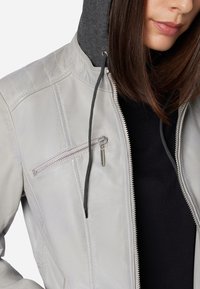 Ricano NELE - Lederjacke - grau