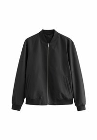 REGULAR FIT - Bomber jakna - black