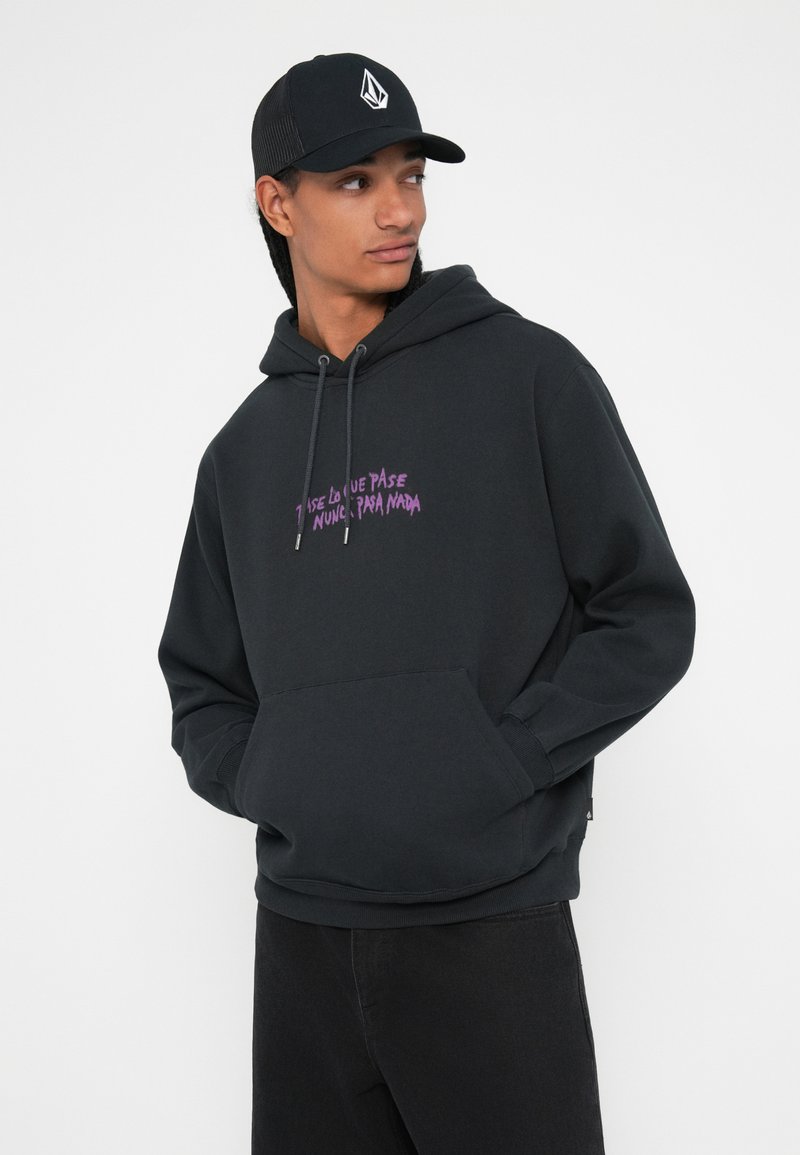 Volcom Felpa con cappuccio Single Stone Nero | Dressinn