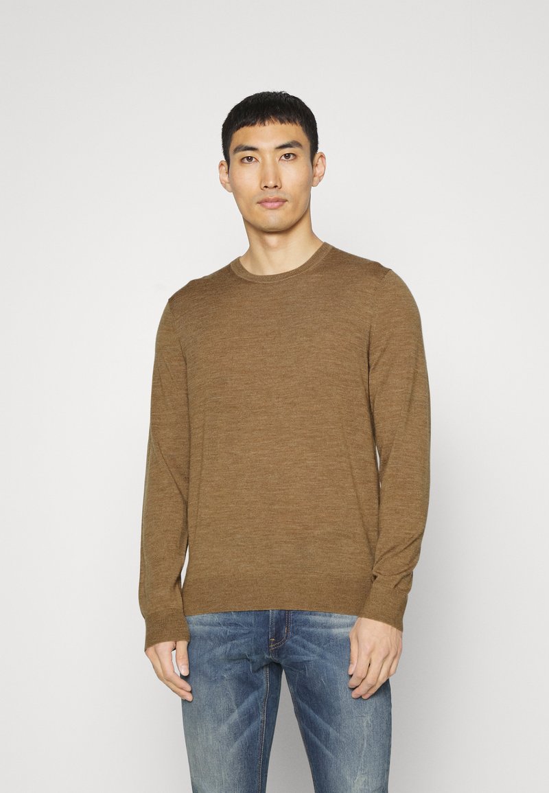 Michael Kors CORE CREW NECK Strikkegenser husk/brunlig Zalando.no
