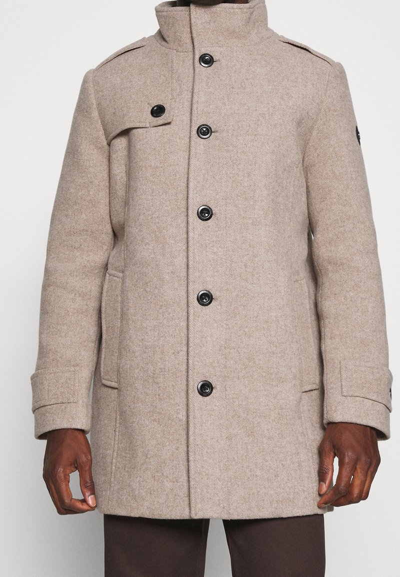 TOM TAILOR Abrigo corto - beige