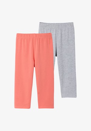 Vertbaudet, VERTBAUDET 2 PACK - Leggings - Hosen - grau meliert