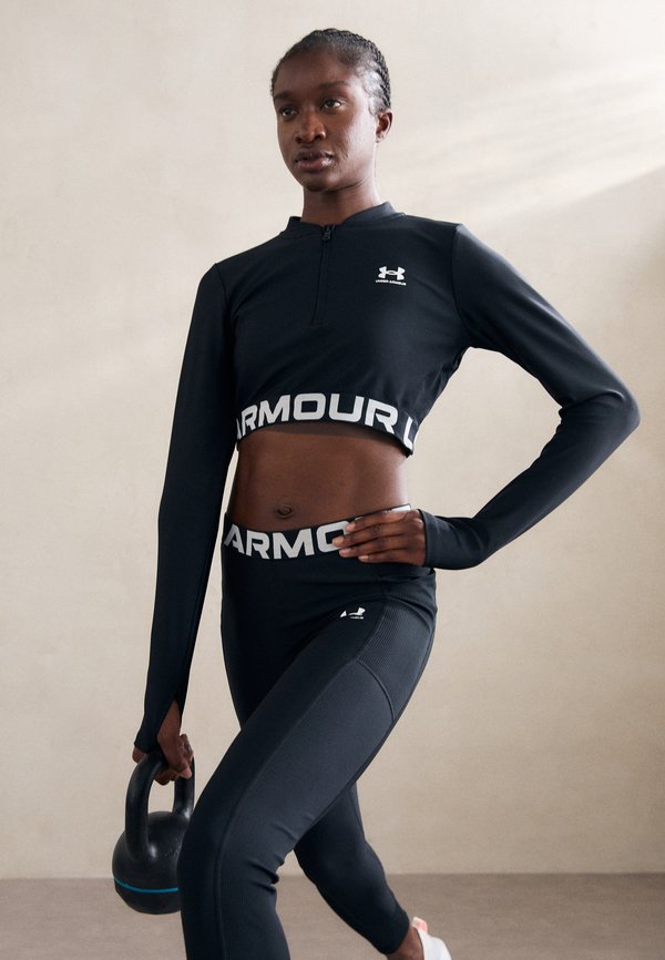 HEATGEAR 1/4 ZIP - Langarmshirt