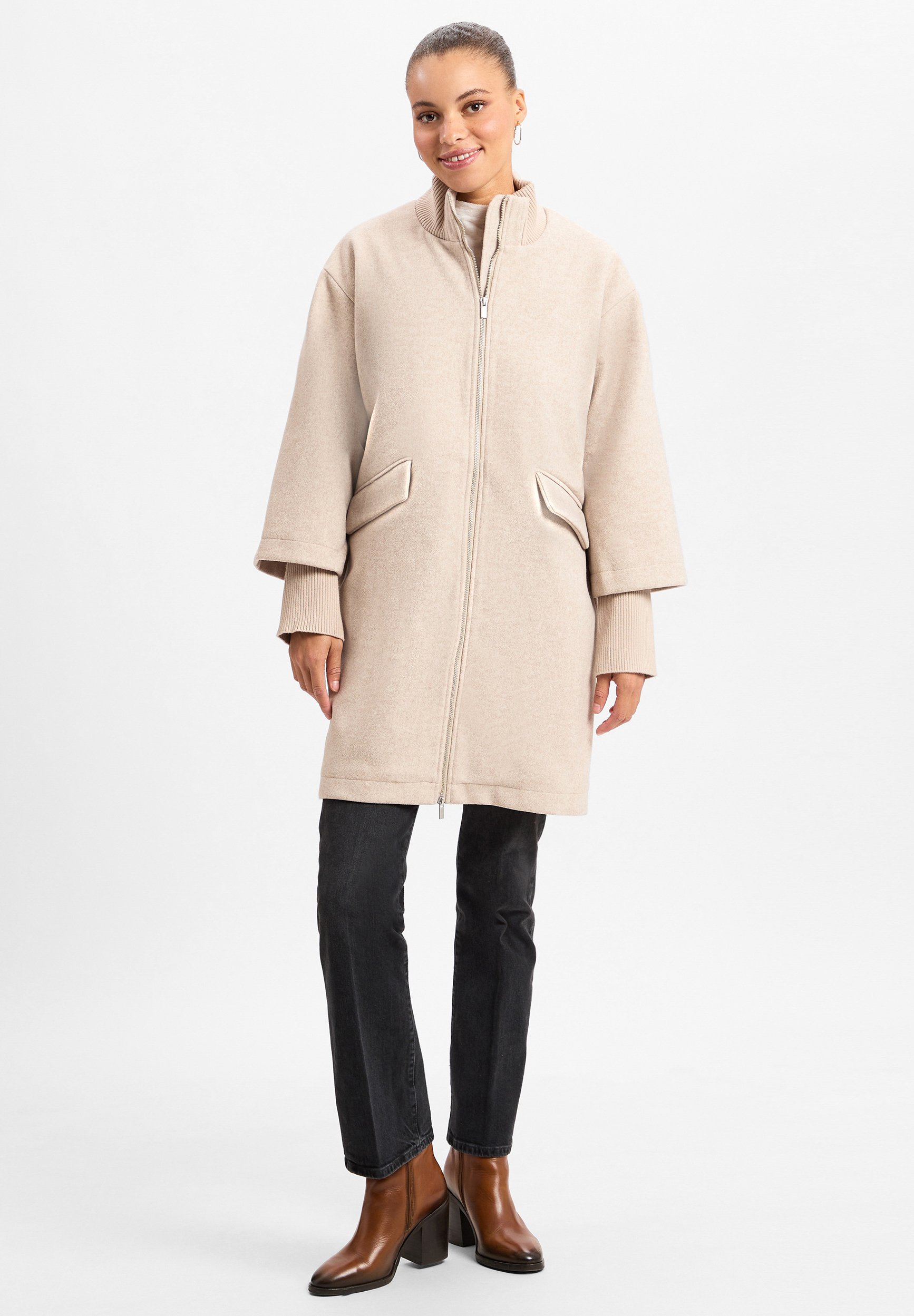 Classic Coat Vila Mantel Zalando Wintermantel Zalando Parka Frauen