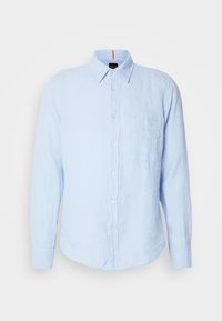 Selected, open blue