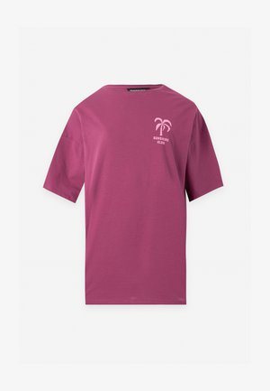 Even&Odd, Trükipildiga T-särk - plum