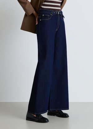 Calliope, JEAN TINTA UNITA - Jeans a zampa - blu denim scuro