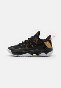 Jordan One Take Ii Unisex Basketball Shoes Black Metallic Gold White Black Zalando Co Uk