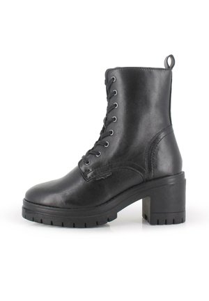 Botines con plataforma - black