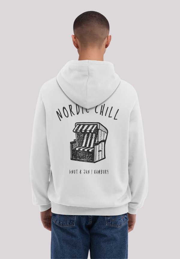 KNUT UND JAN SCRIBBLE LOGO - Kapuzenpullover