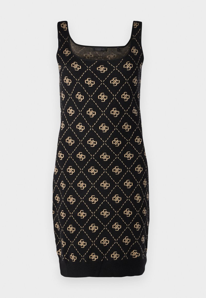 Guess Gebreide jurk zwart