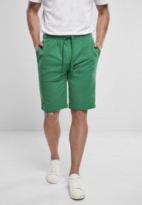 Urban Classics - BASIC SWEATSHORTS - Tracksuit bottoms - junglegreen Thumbnail Image 1