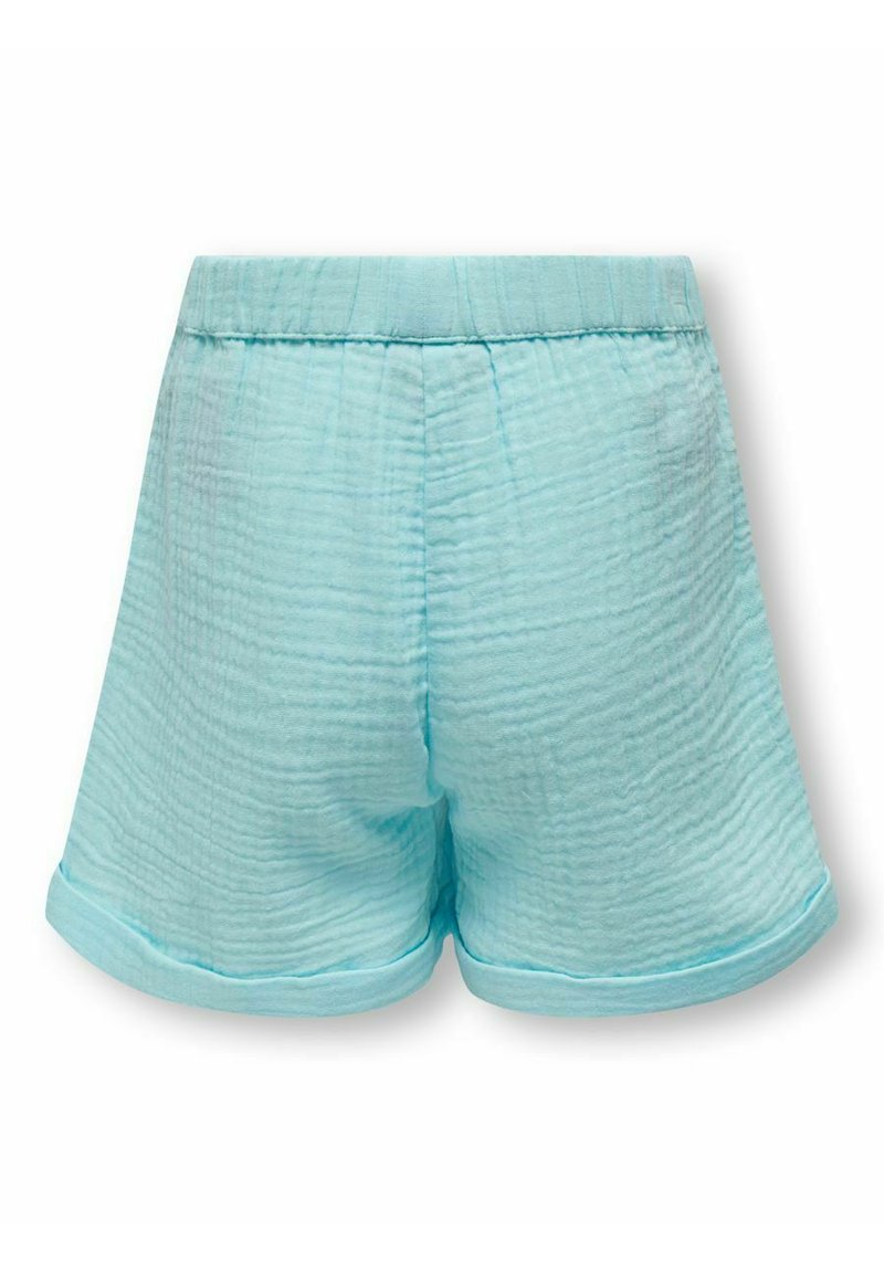 Kinder Shirts & Tops | Kids ONLY STRUKTURIERTE ROLL UP Shorts pastel turquoise/türkis - PW24896 Kinder Shirts & Tops | Kids ONLY STRUKTURIERTE ROLL UP Shorts pastel turquoise/türkis - PW24896