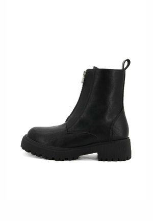 Stivaletti con plateau - nero