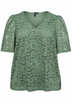 Vero Moda Curve, TOP VMCHONEY TOP - Blouse - laurel wreath