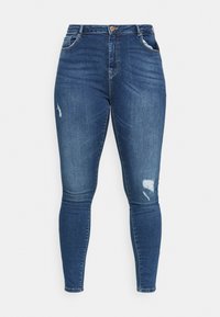 ONLY Carmakoma CARLAOLA LIFE - Ļoti pieguloši džinsi - medium blue denim