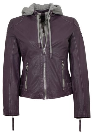 WFINJA - Leather jacket - purple