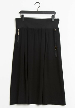 A-snit nederdel - black